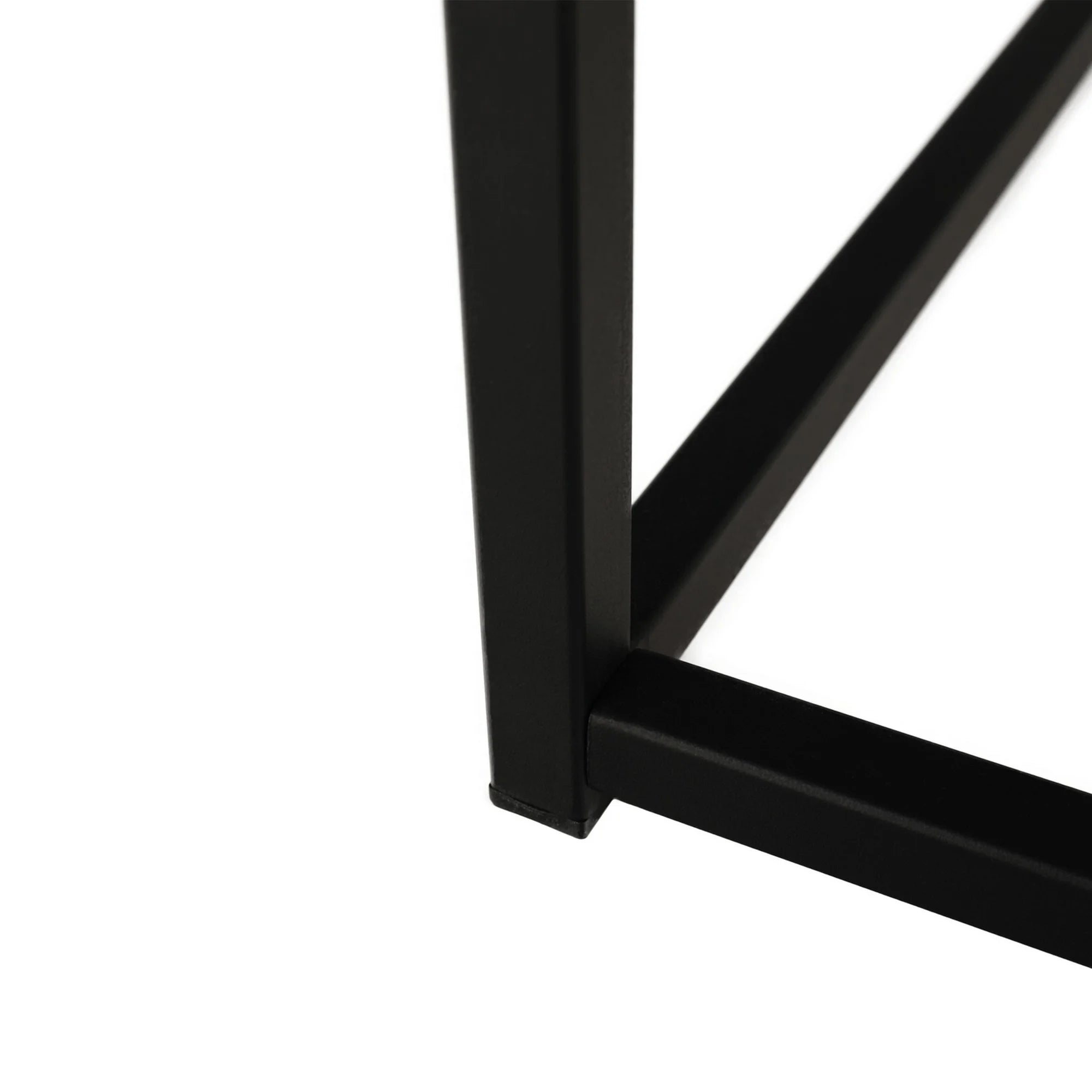 Masuta cafea LARON, stejar deschis/negru, 110x60x45 cm