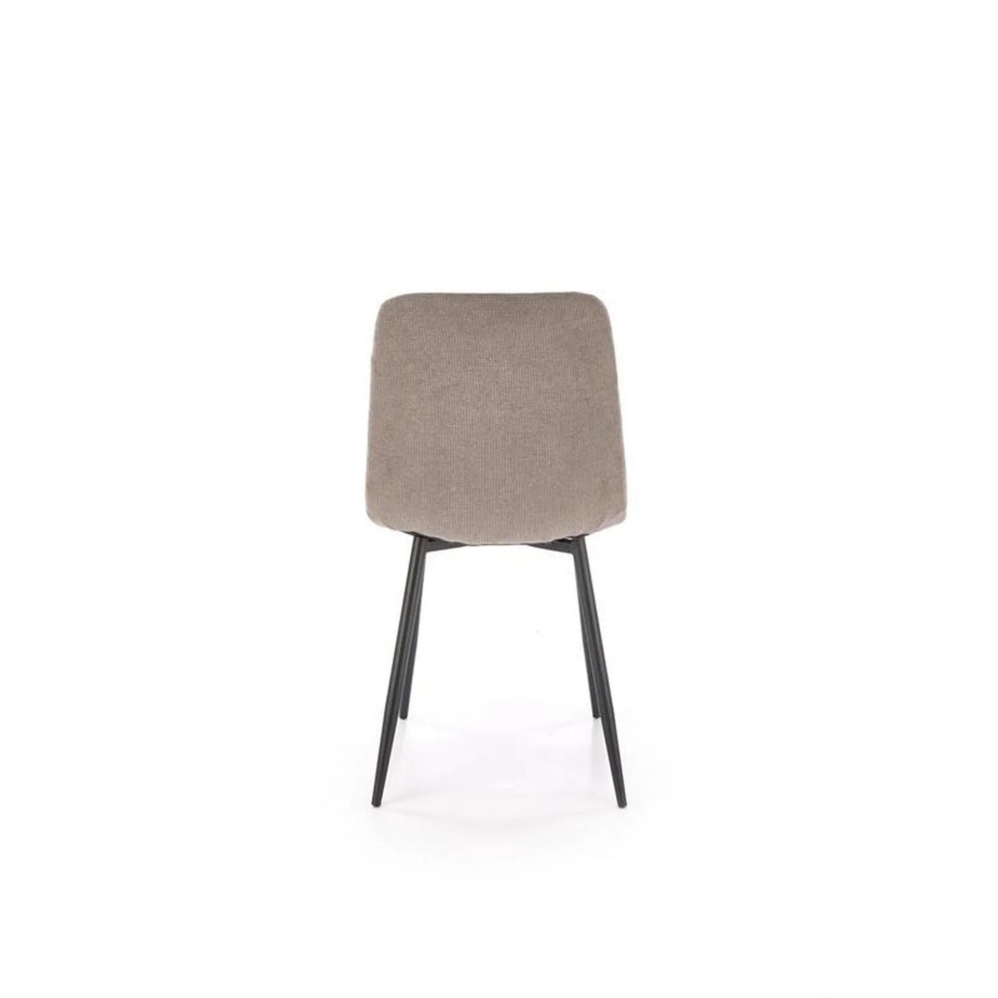 Scaun K560, gri/negru, stofa clasica/metal, 45x53x88 cm