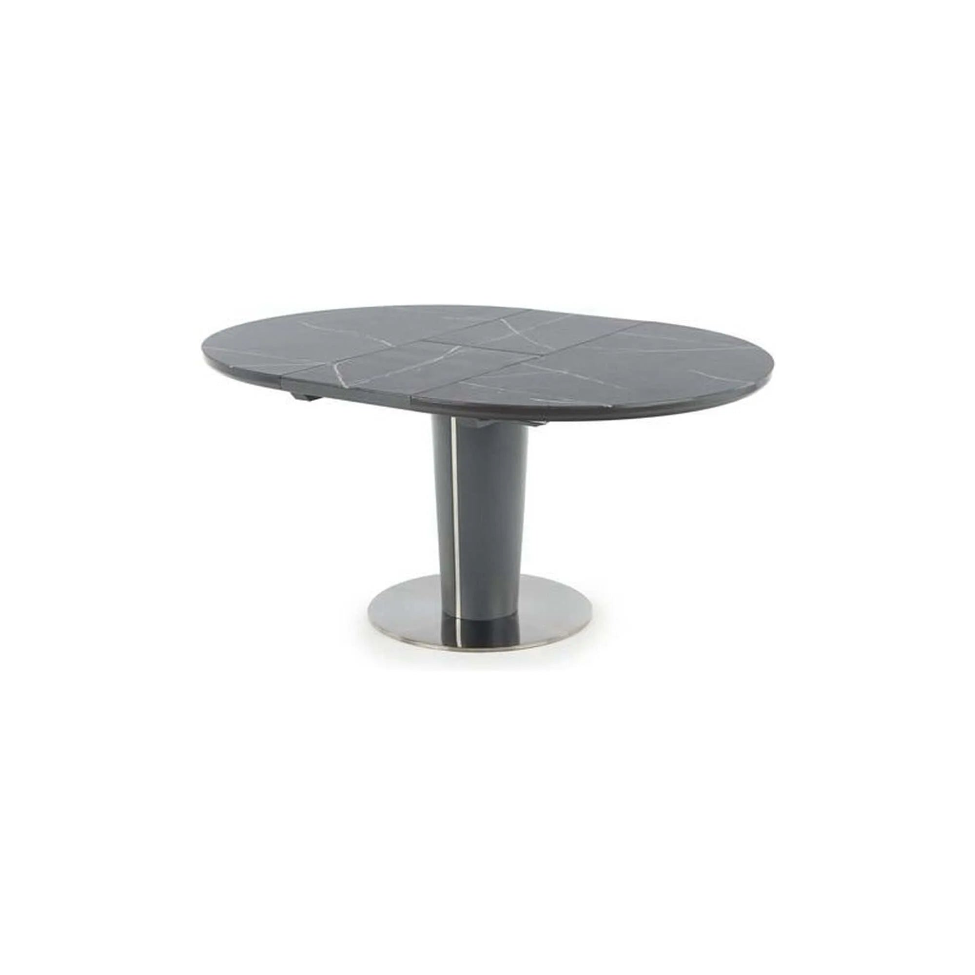 Masa extensibila RICARDO, gri, 120/160x120/76 cm