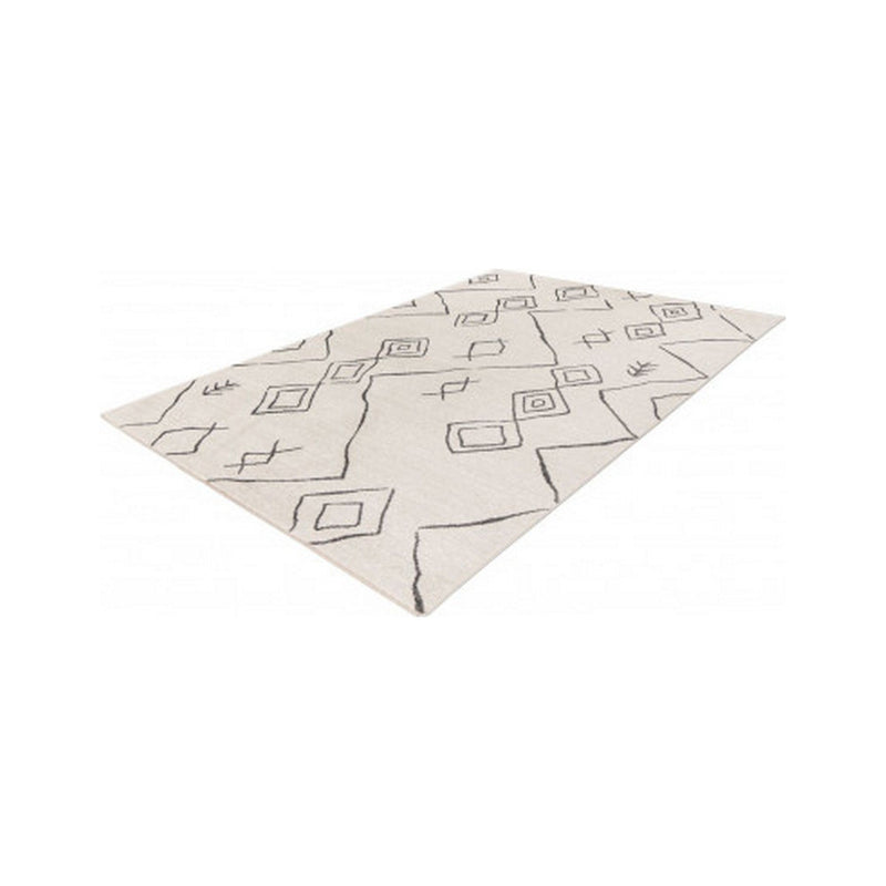Covor AGADIR 503, 160x230 cm, forma dreptunghiulara, 100% polipropilena Heatset Frisee, crem