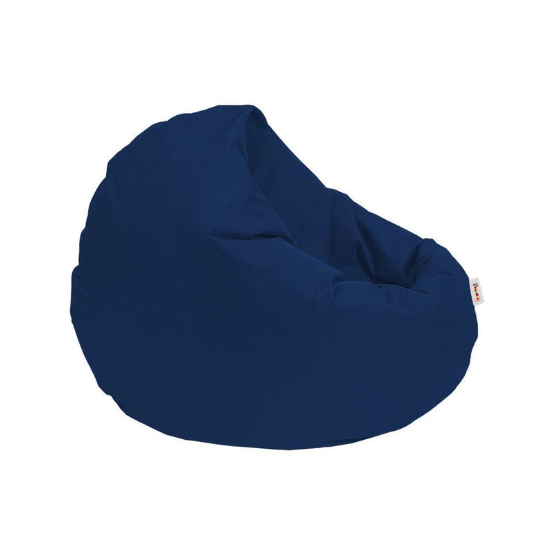 Fotoliu puf Iyzi 100 Cushion Pouf, poliester, bleumarin, 100x65 cm