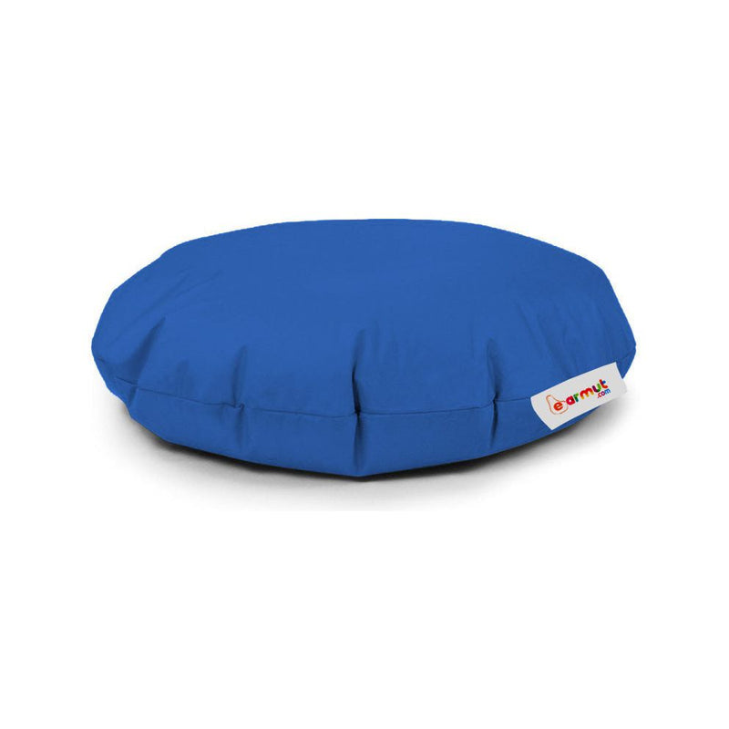 Fotoliu puf Iyzi 100 Cushion Pouf, poliester, albastru, 100x65 cm