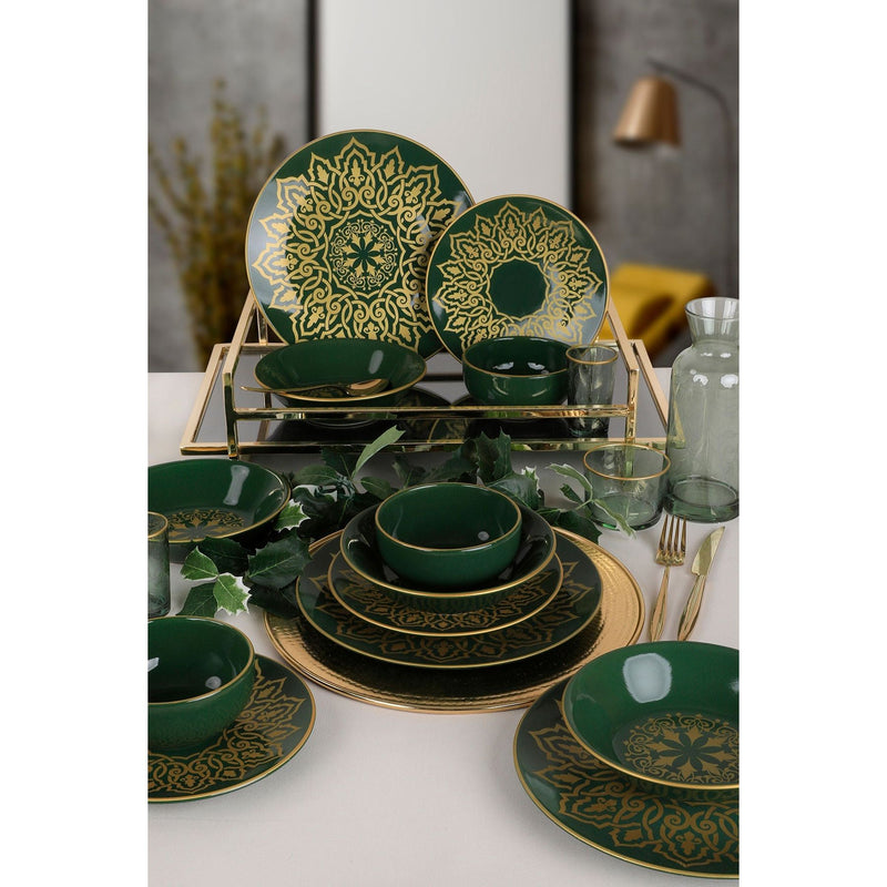 Set de cina 275KRM1560, 24 piese, multicolor, ceramica