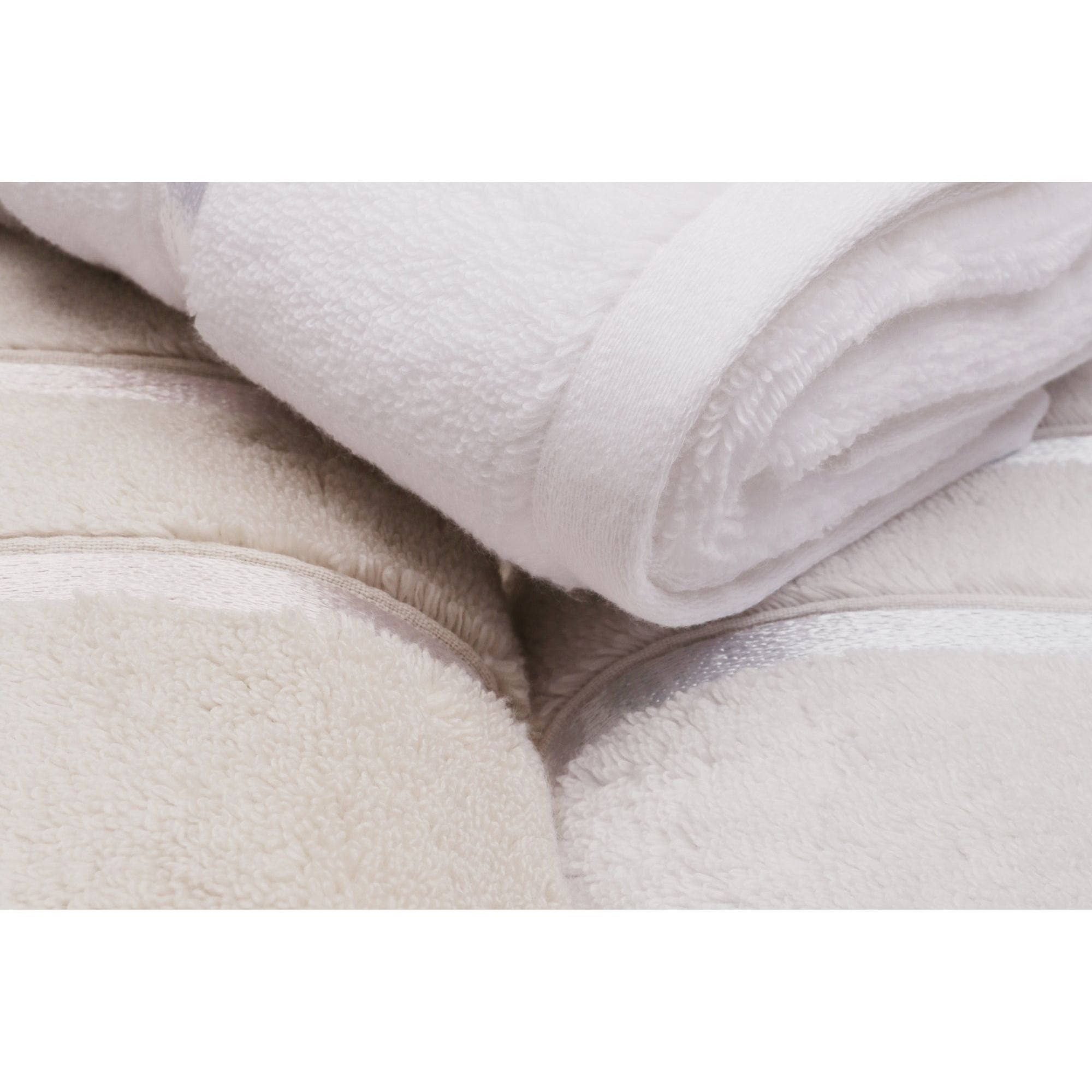 Set 3 prosoape baie DOLCE, multicolor, bumbac, 50x90 cm