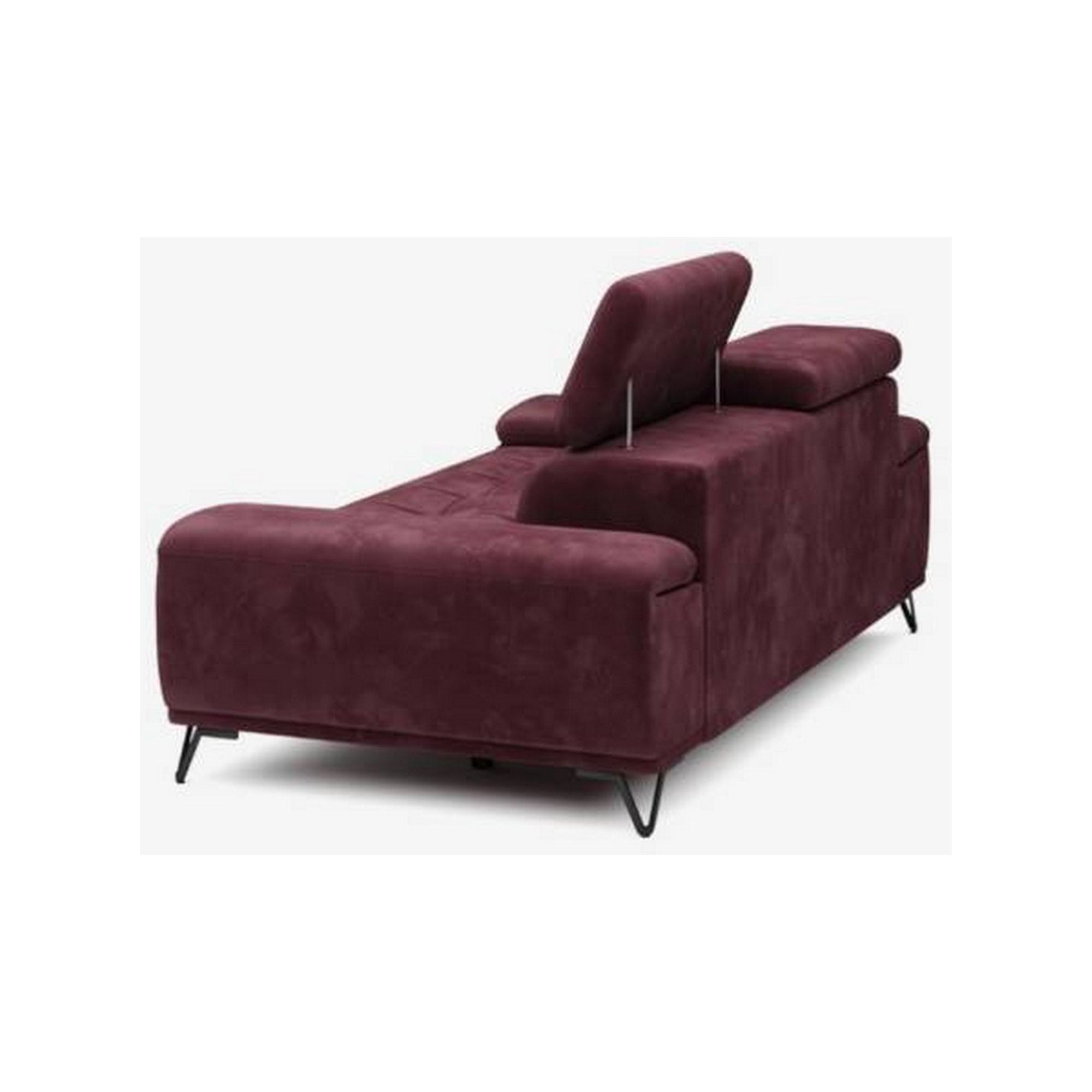Canapea PALLADIO 3E, personalizabil materiale gama Oferta Avantaj, reglaj electric, tetiere raglabile, 212x110x99 cm