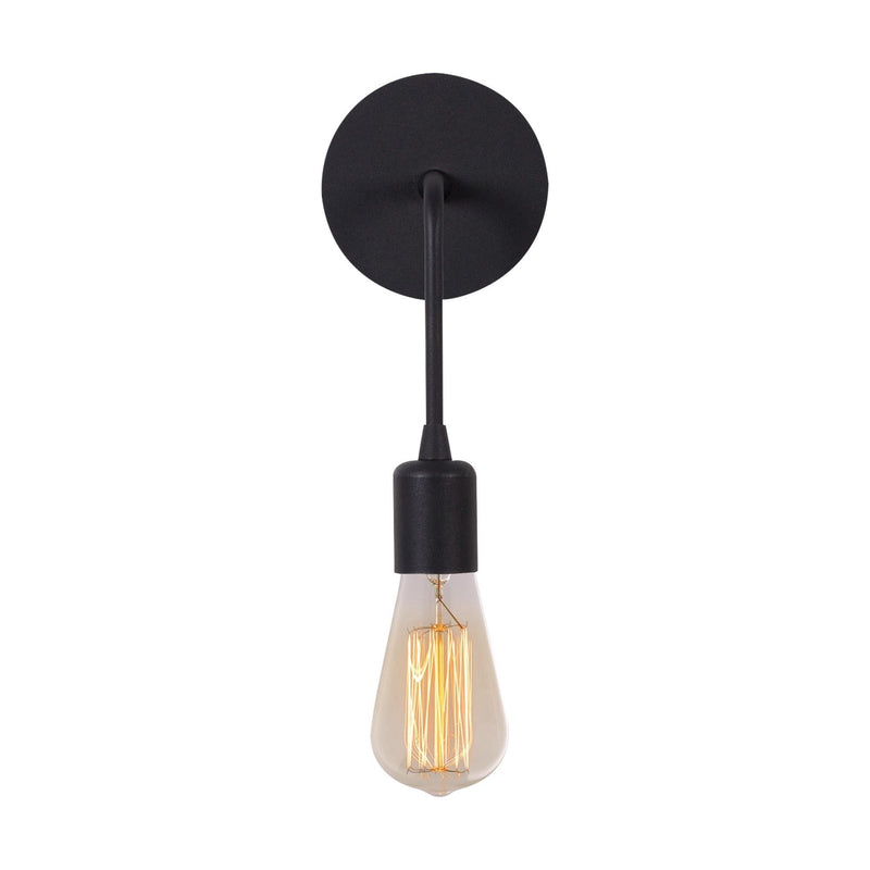 Lampa de perete Dartini-MR-887, negru, metal, 6x12x27 cm