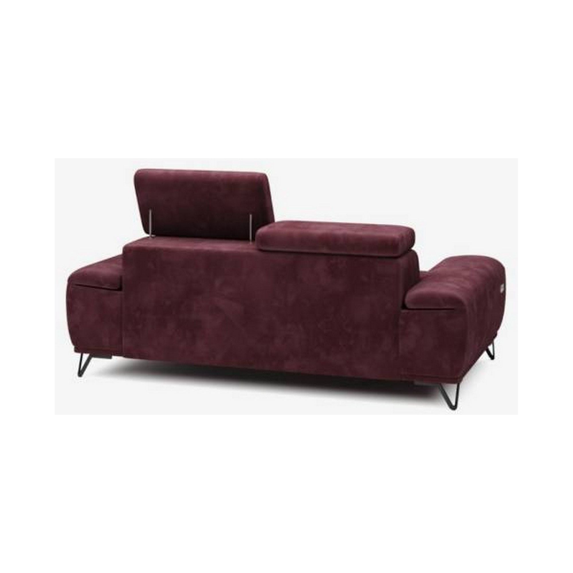 Canapea PALLADIO 3E, personalizabil materiale gama Oferta Avantaj, reglaj electric, tetiere raglabile, 212x110x99 cm