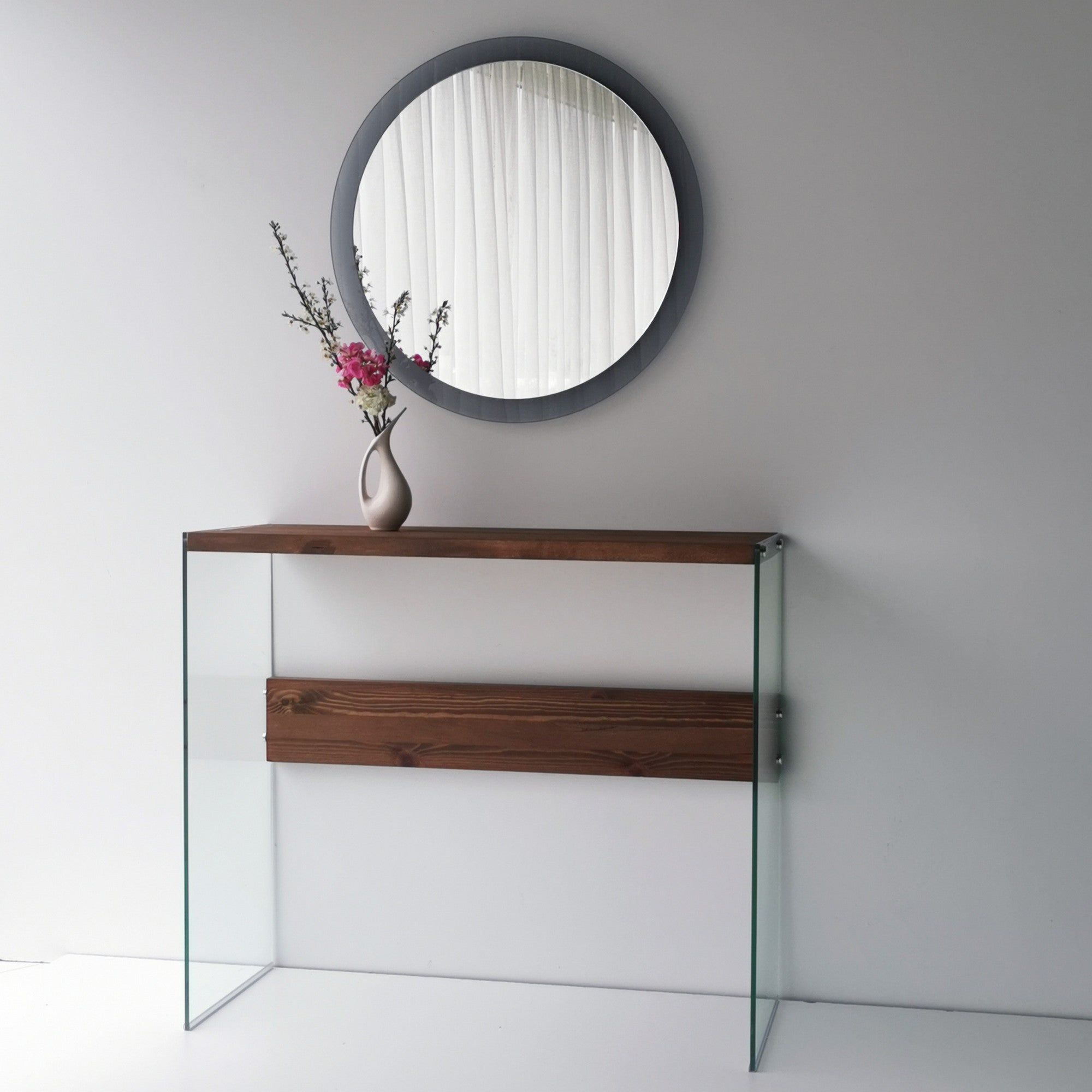Oglinda AQUA A346, sticla securizata, 65x65 cm
