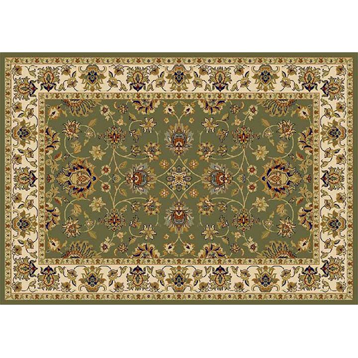 Covor 133x190 cm, verde/amestec de culori/model oriental, KENDRA TYP 2