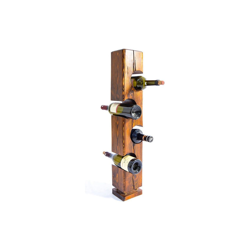 Suport sticle vin Wiholder, nuc, 15x15x60 cm