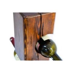 Suport sticle vin Wiholder, nuc, 15x15x60 cm
