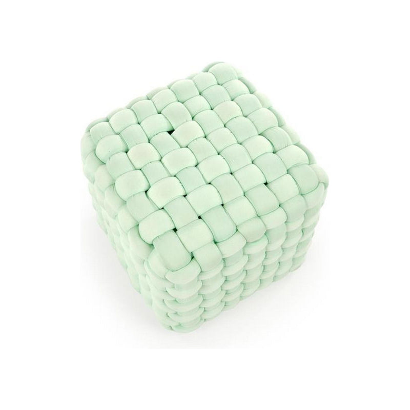 Taburet Rubik verde deschis, 35x35x35 cm