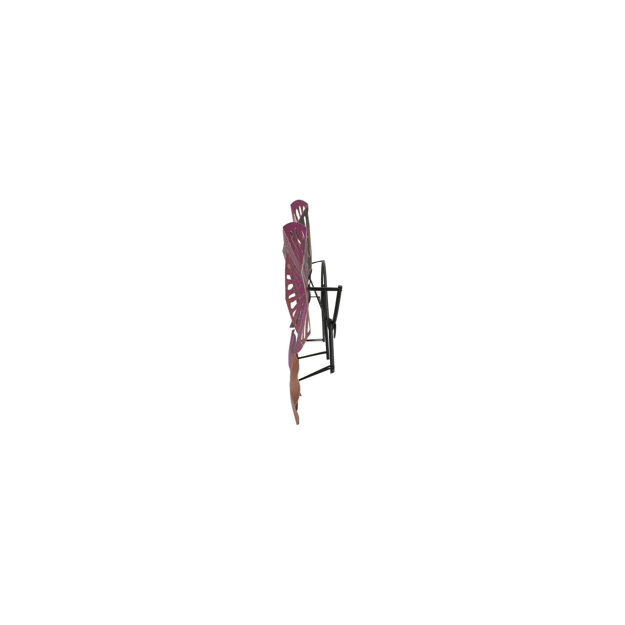 Decoratiune perete METAL ART 2, multicolor, metal, 74x38 cm