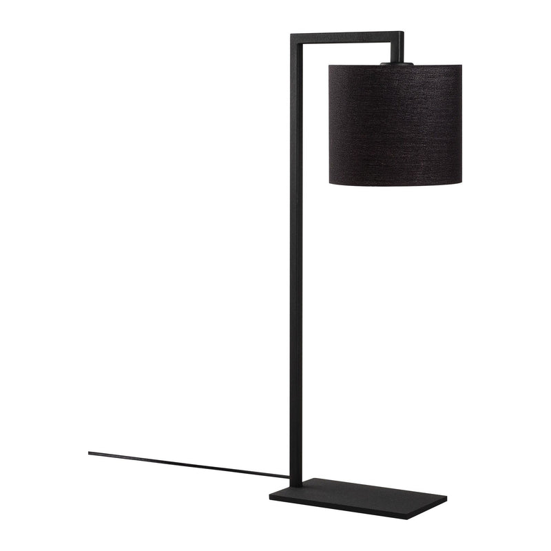 Veioza Profil-4692, negru, metal/textil, 27x20 cm