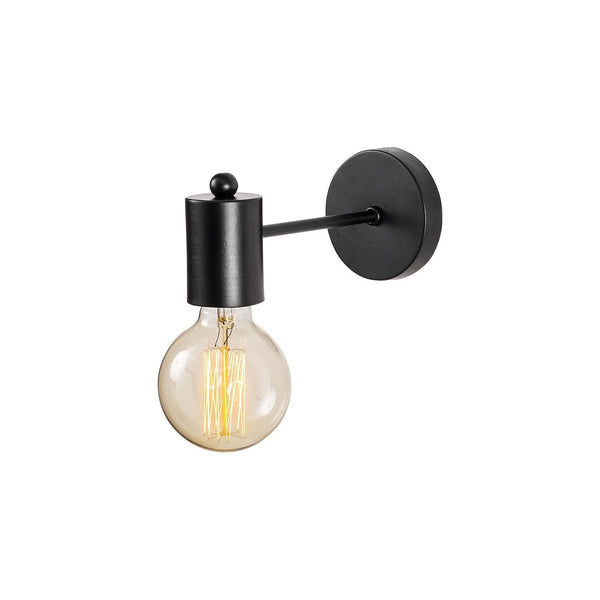 Lampa perete HEXA-6951, negru, metal, 6x21x10 cm