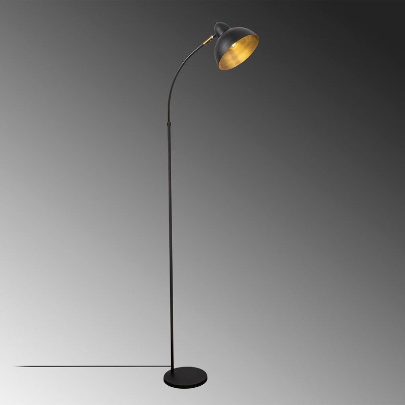 Lampadar Varzan, 10855, metal, negru, 20x43x162 cm