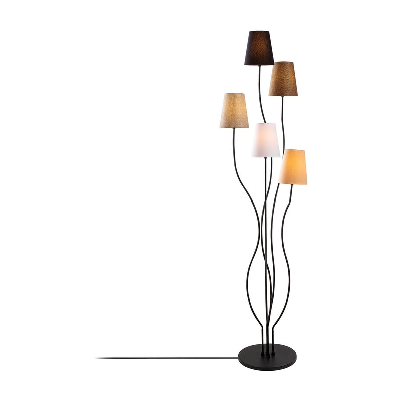 Lampa Bonibon-13233, multicolor, metal/material textil, 44x44x160 cm