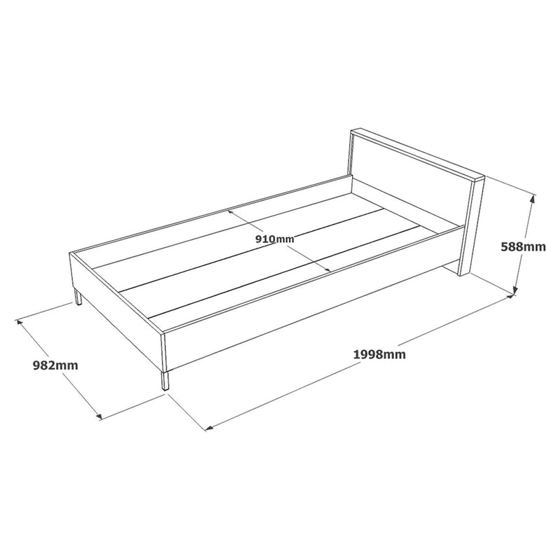 Pat HM4-CG 90x200, nuc, PAL/metal