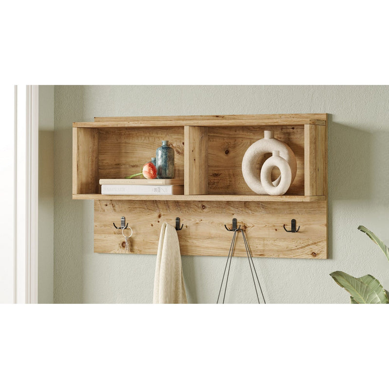 Raft bucatarie BN1-A, stejar, PAL, 92x19x51 cm