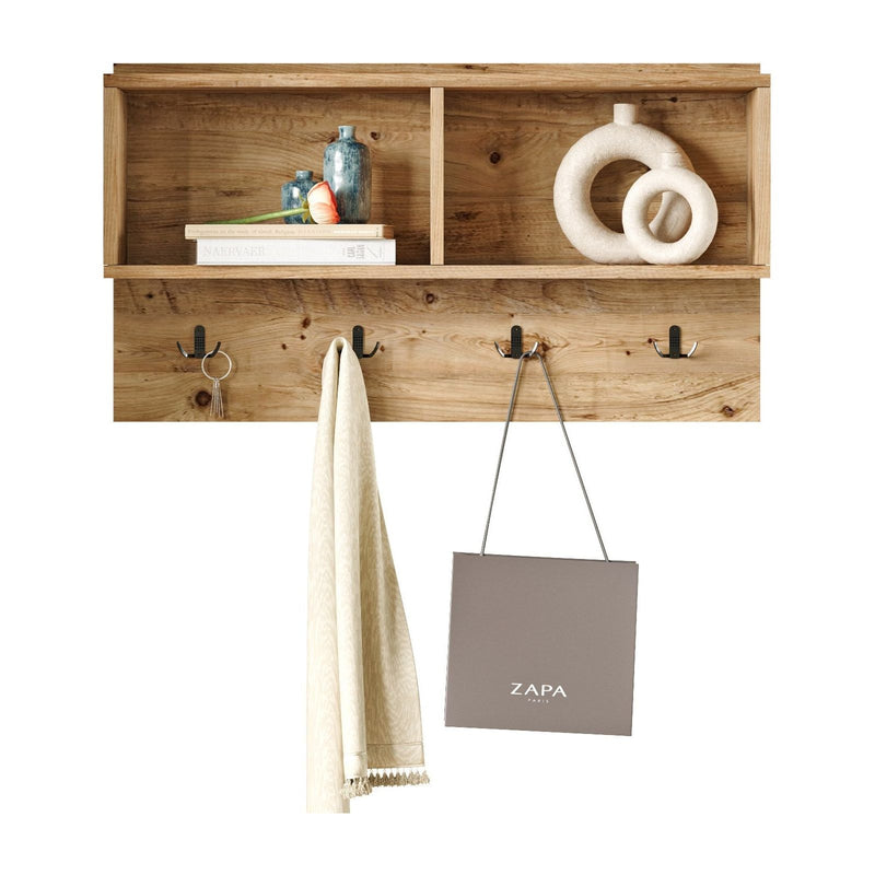 Raft bucatarie BN1-A, stejar, PAL, 92x19x51 cm