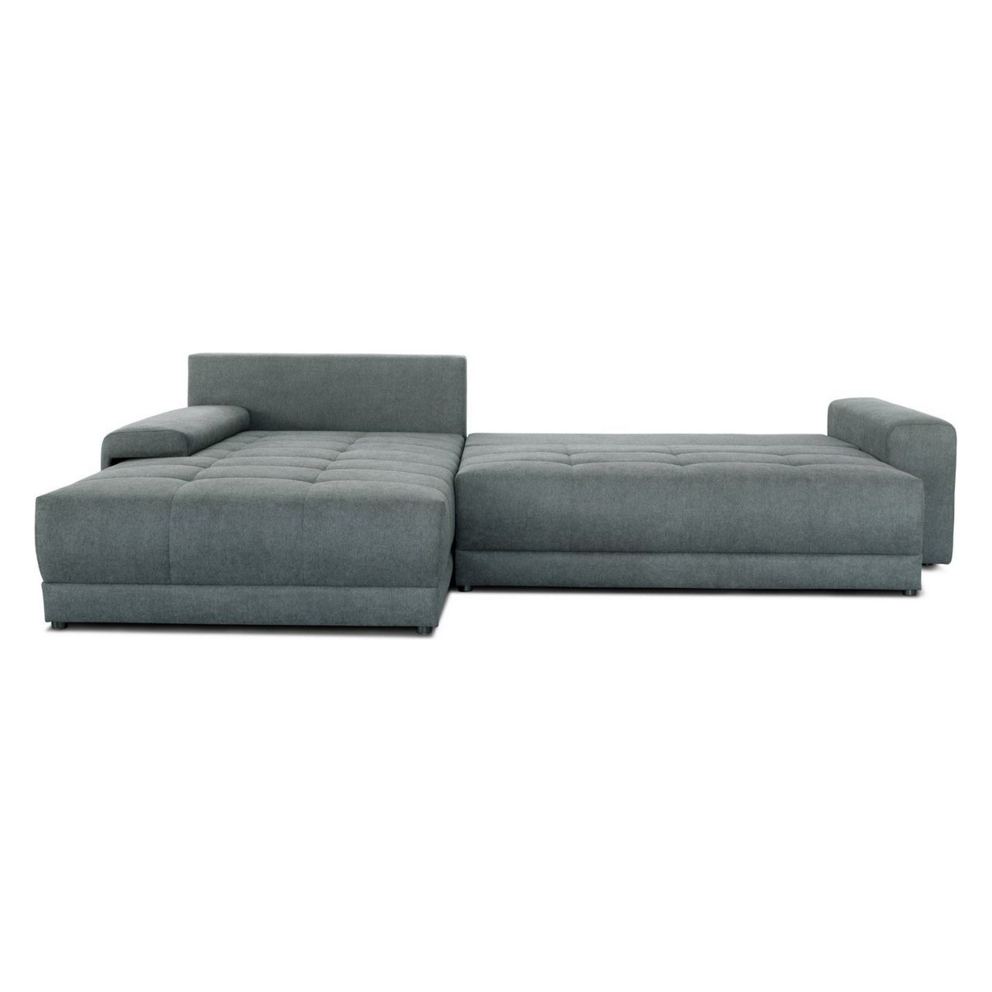 Coltar extensibil ADRIA, universal, personalizabil materiale gama Platinium, cu lada depozitare, 310x213x88 cm