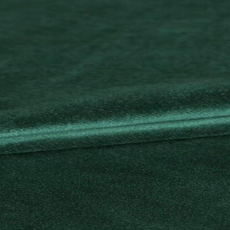 Pat PAVO 160 boxspring, stofa catifelata verde inchis - Riviera 38, cu mecanism electric, saltele si topper 5 cm
