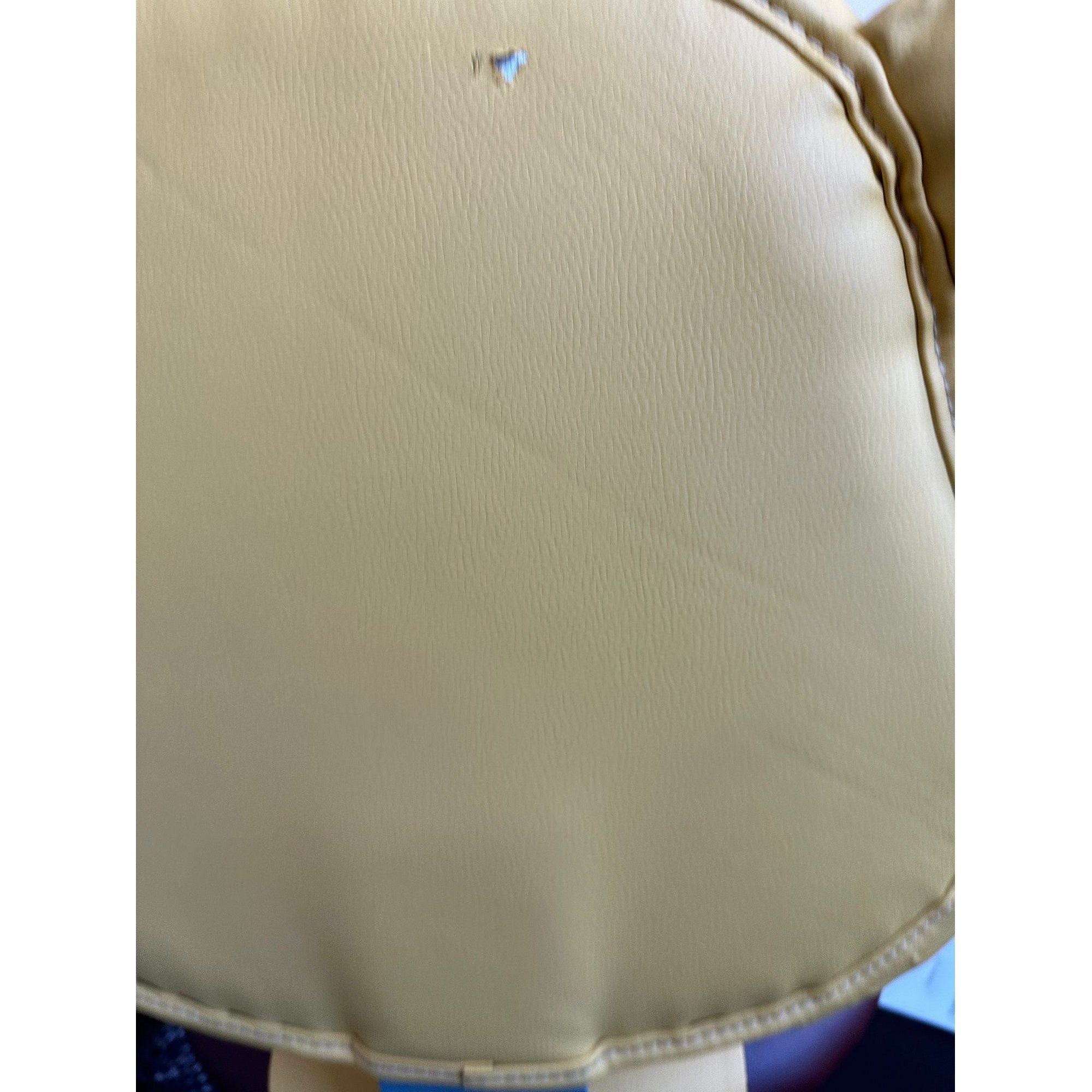 PRODUS RESIGILAT - Scaun birou galben Kubus, 52X52X82/92 CM