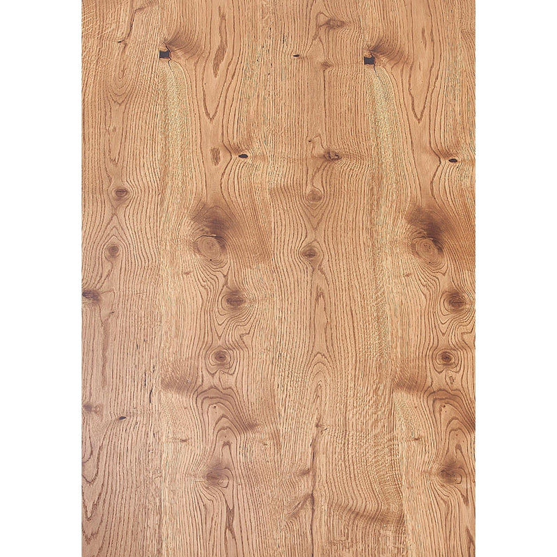Masa extensibila XAVIER, stejar deschis/negru, lemn/otel, 160/250x90x76 cm