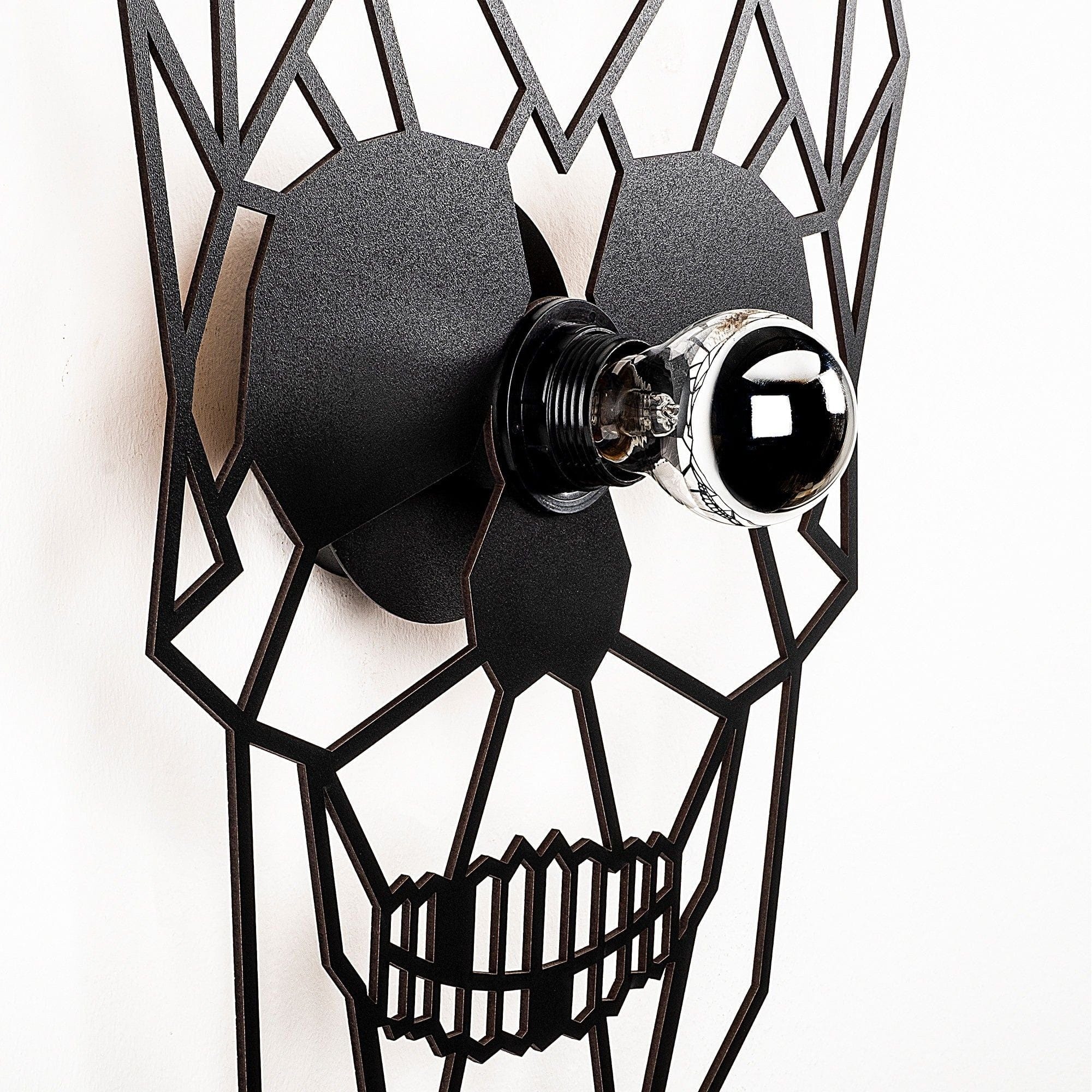 Aplica 604-A, negru, metal, 35x12x50 cm
