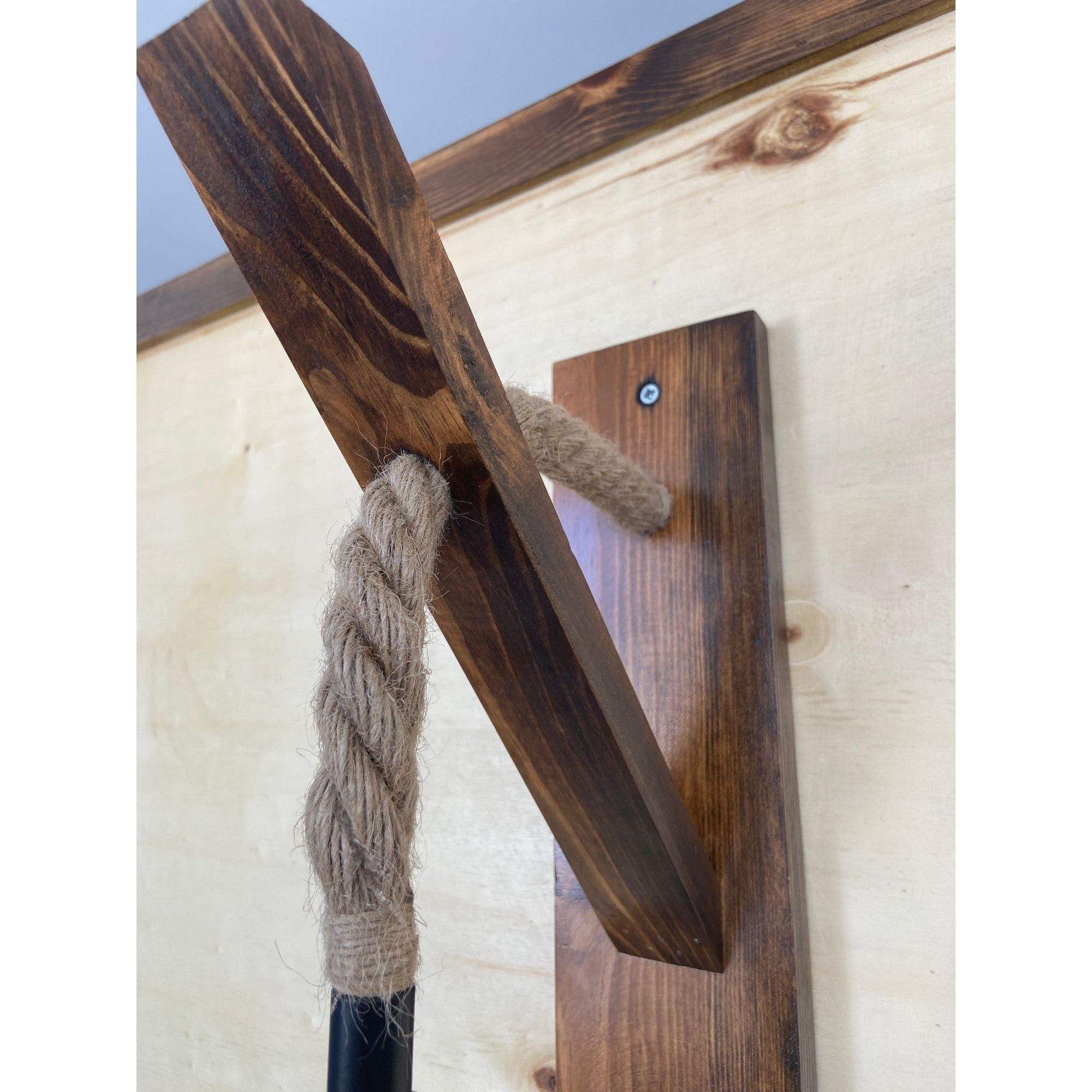 Aplica AHSAP 18, nuc, lemn de pin, 23x9x45 cm