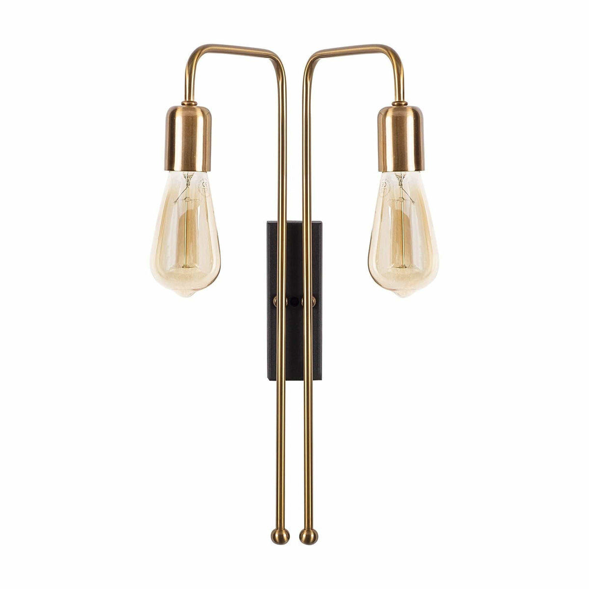 Aplica MUM 3511, auriu, metal, 25x20x45 cm