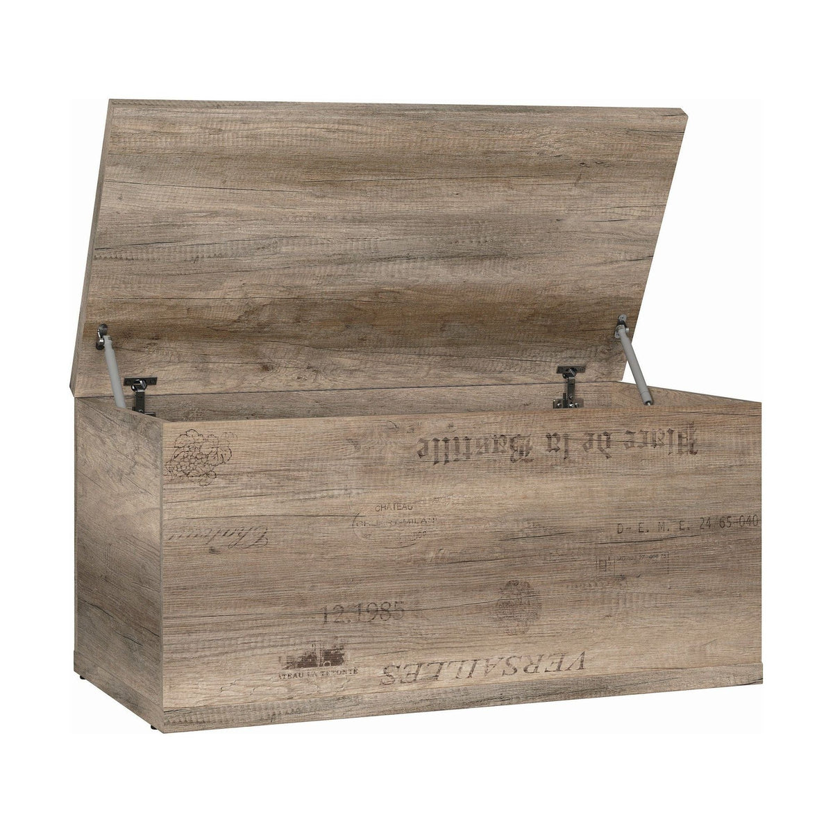 Bancheta MALCOLM, stejar canyon, PAL, 93x49x46 cm