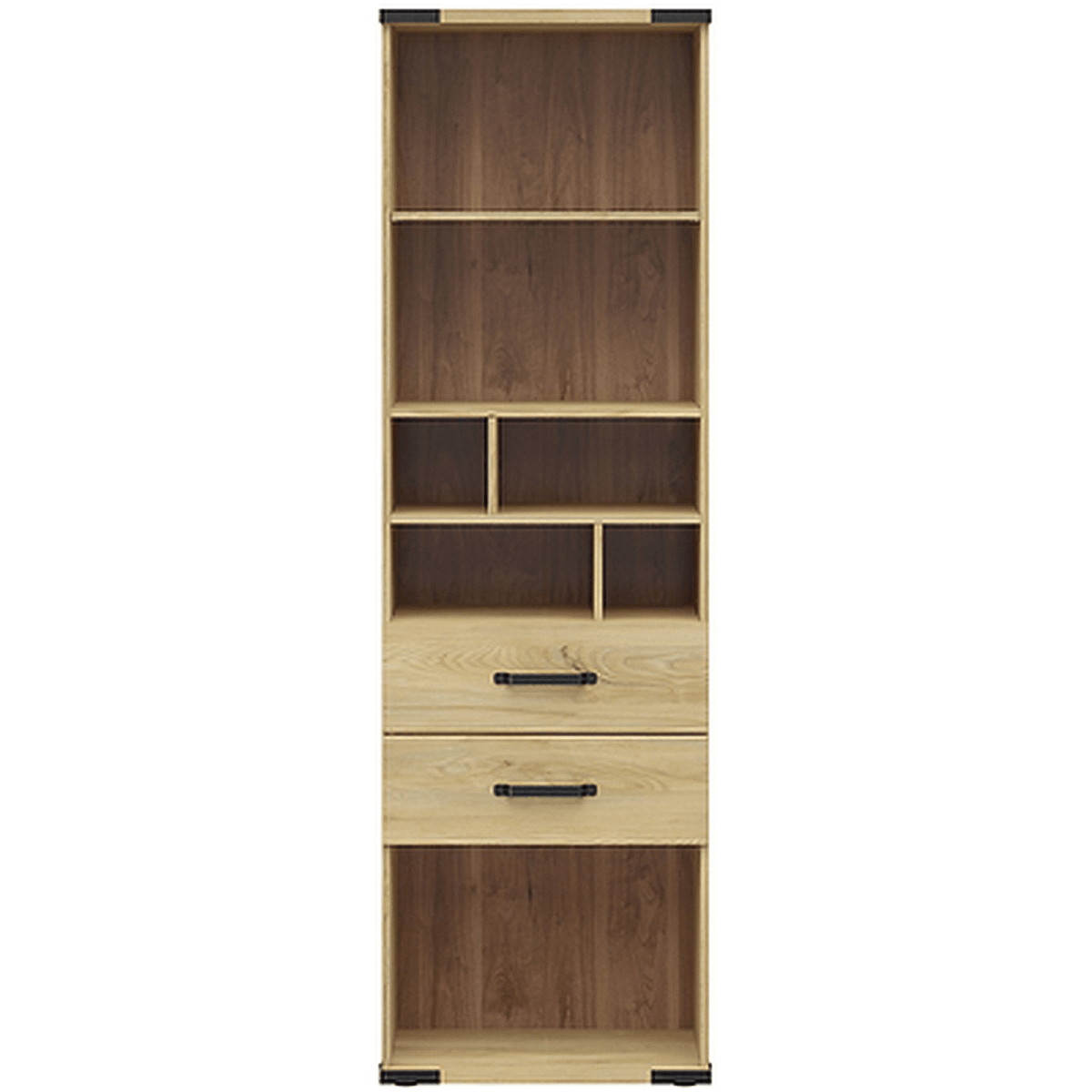 Biblioteca LARA, frasin, PAL, 60x40x198 cm