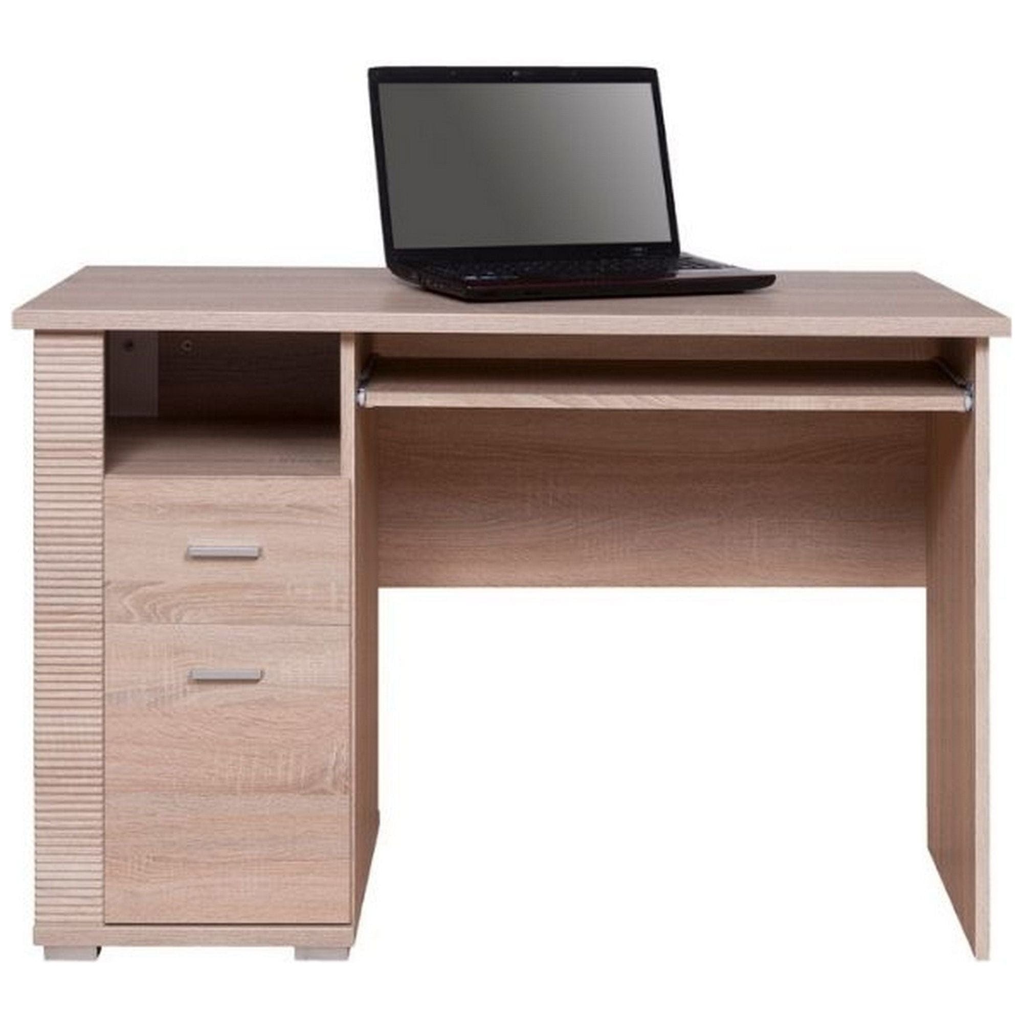 Birou GRESS, stejar sonoma, PAL laminat, 115x67x74 cm