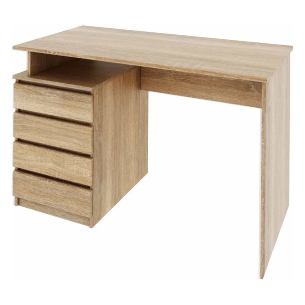 Birou HANY NEW, stejar sonoma, DTD laminat, 118x60x75 cm