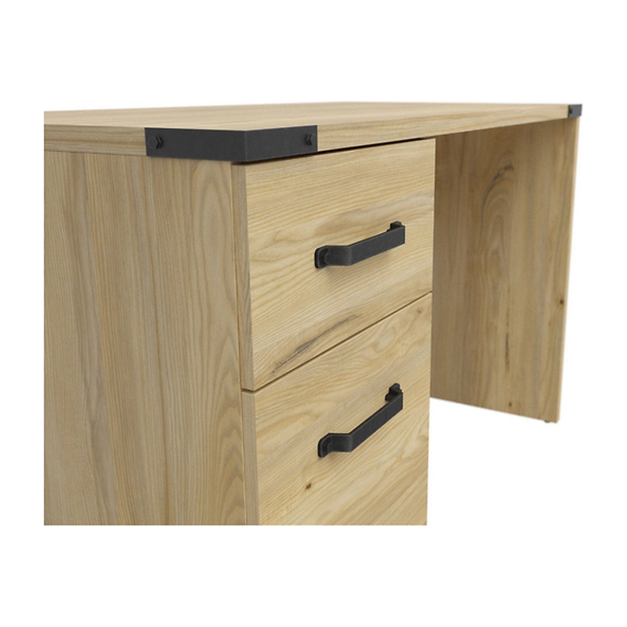 Birou Lara, frasin, PAL laminat, 117x58x74 cm