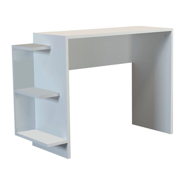 Birou MARLINDA, alb, PAL melaminat, 105x40x74 cm
