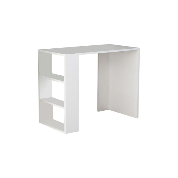 Birou NETENYA, alb, PAL melaminat, 90x40x74 cm