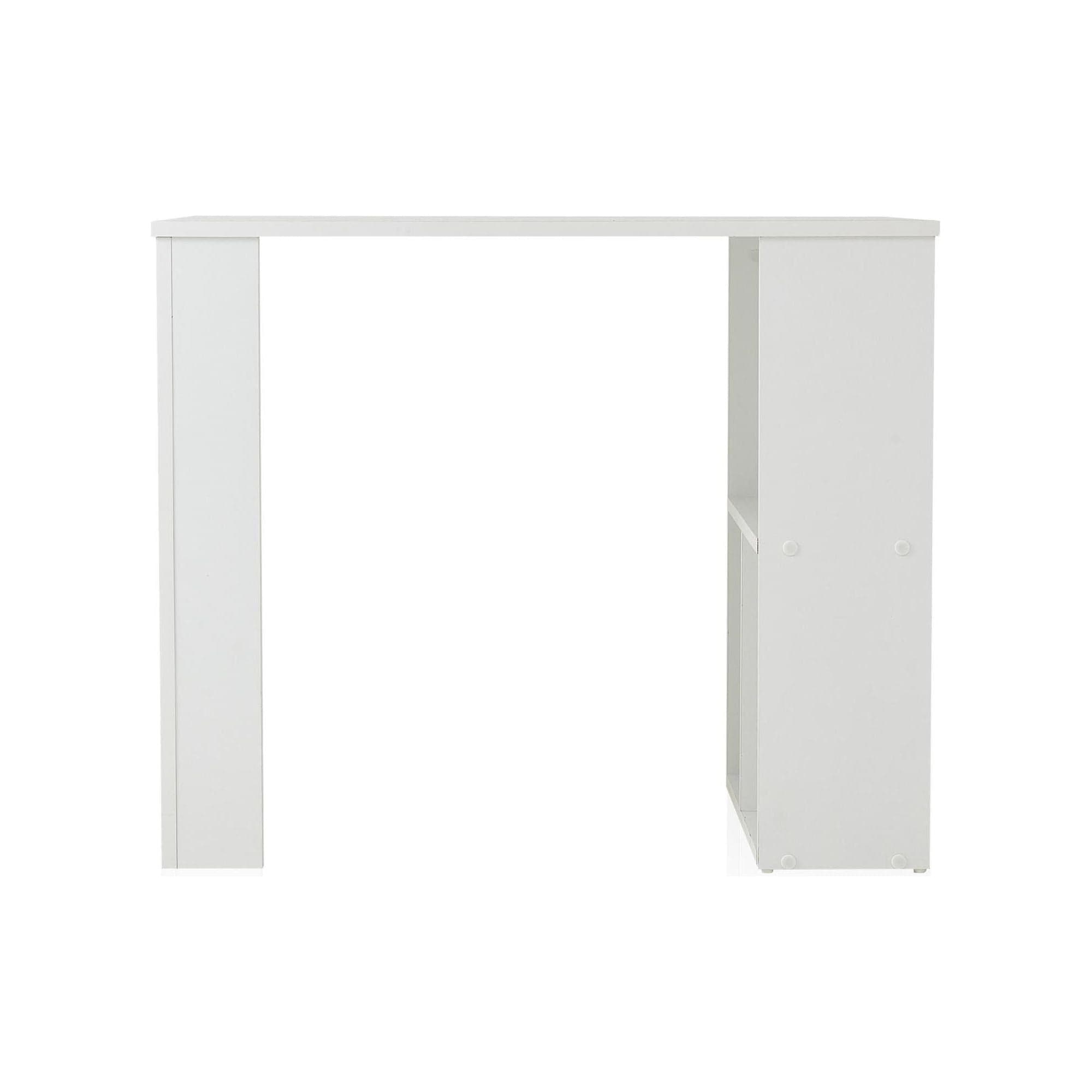 Birou TUVALLE 056, alb, PAL melaminat, 90x50x74 cm