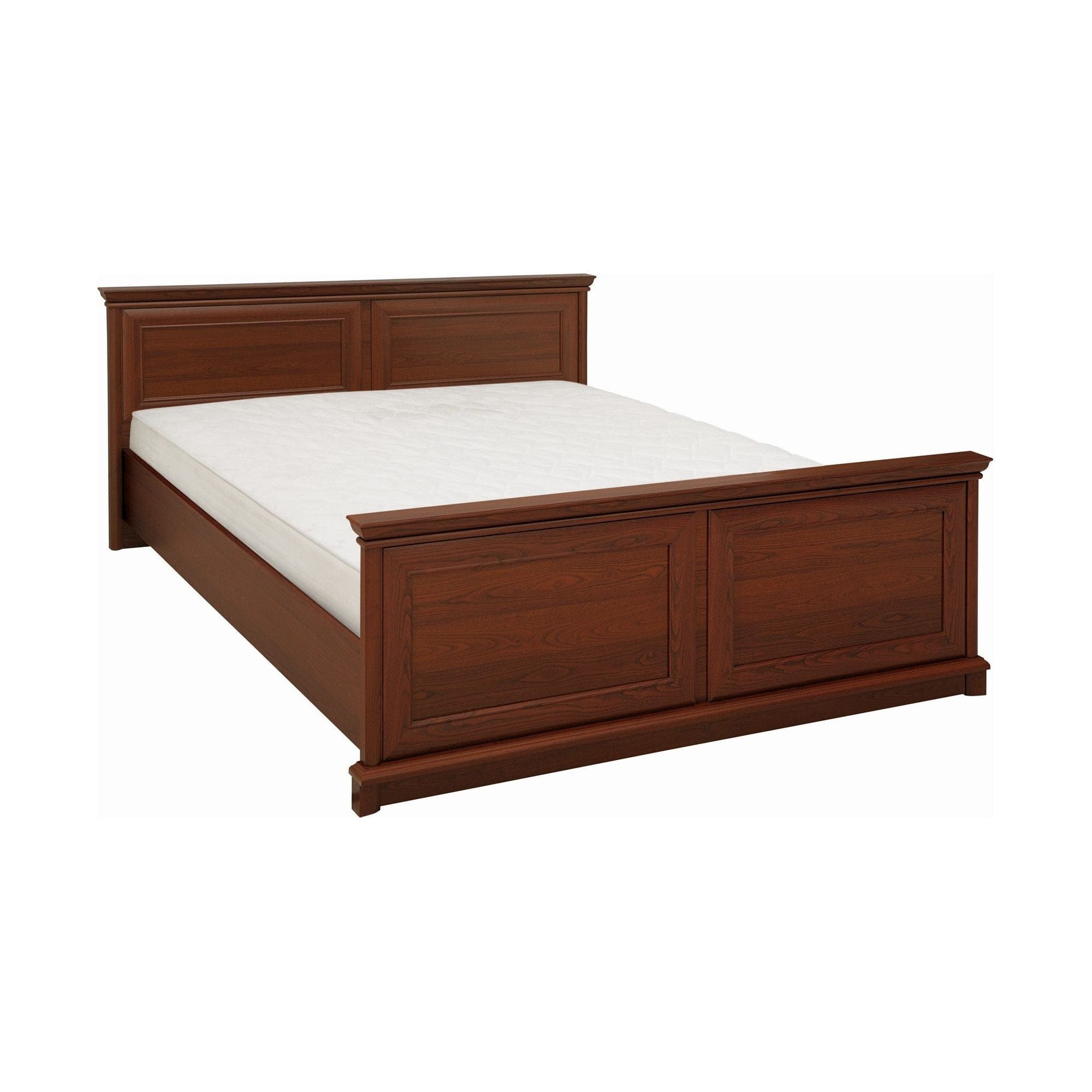 Cadru pat KENT 160x200, castan, PAL/metal