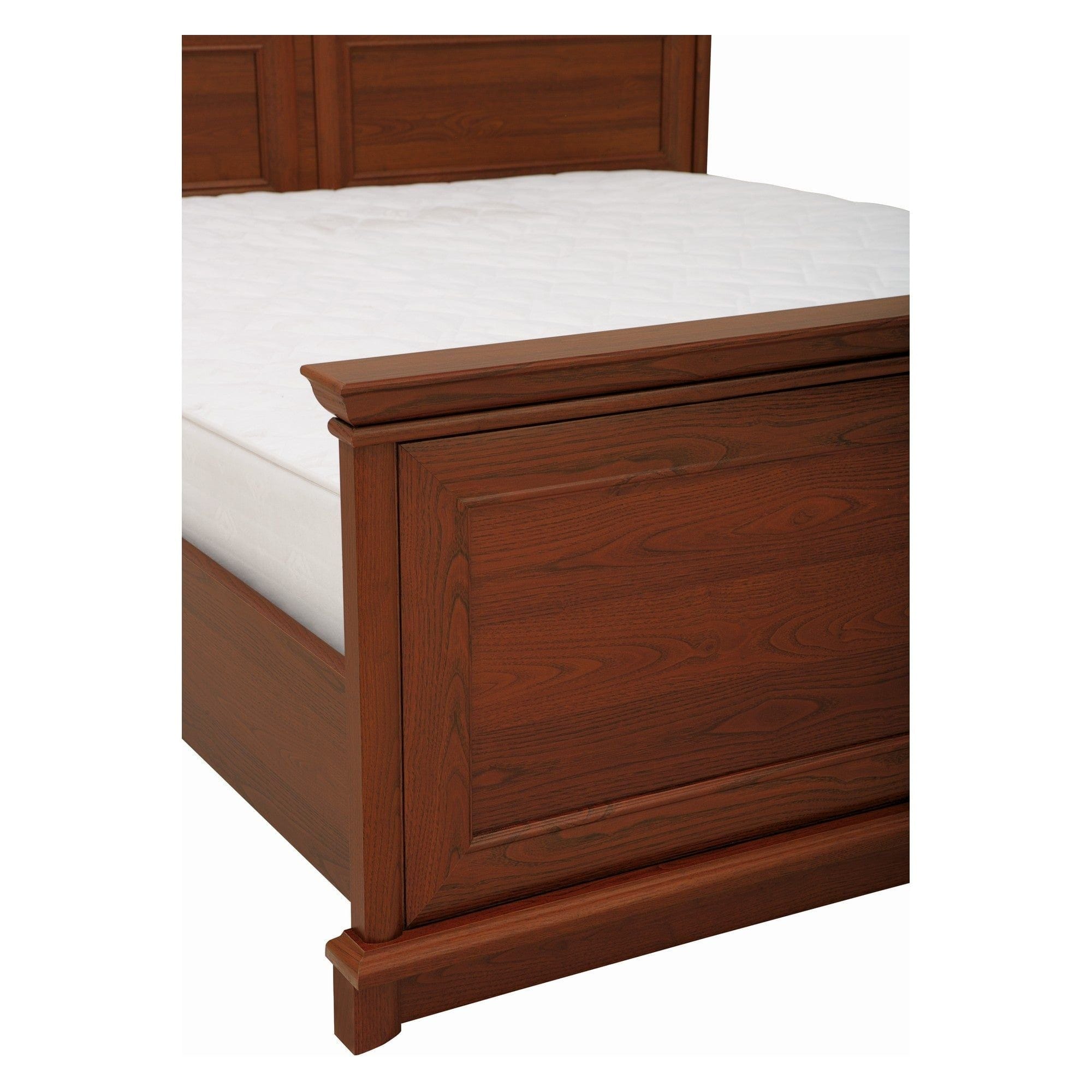 Cadru pat KENT 160x200, castan, PAL/metal