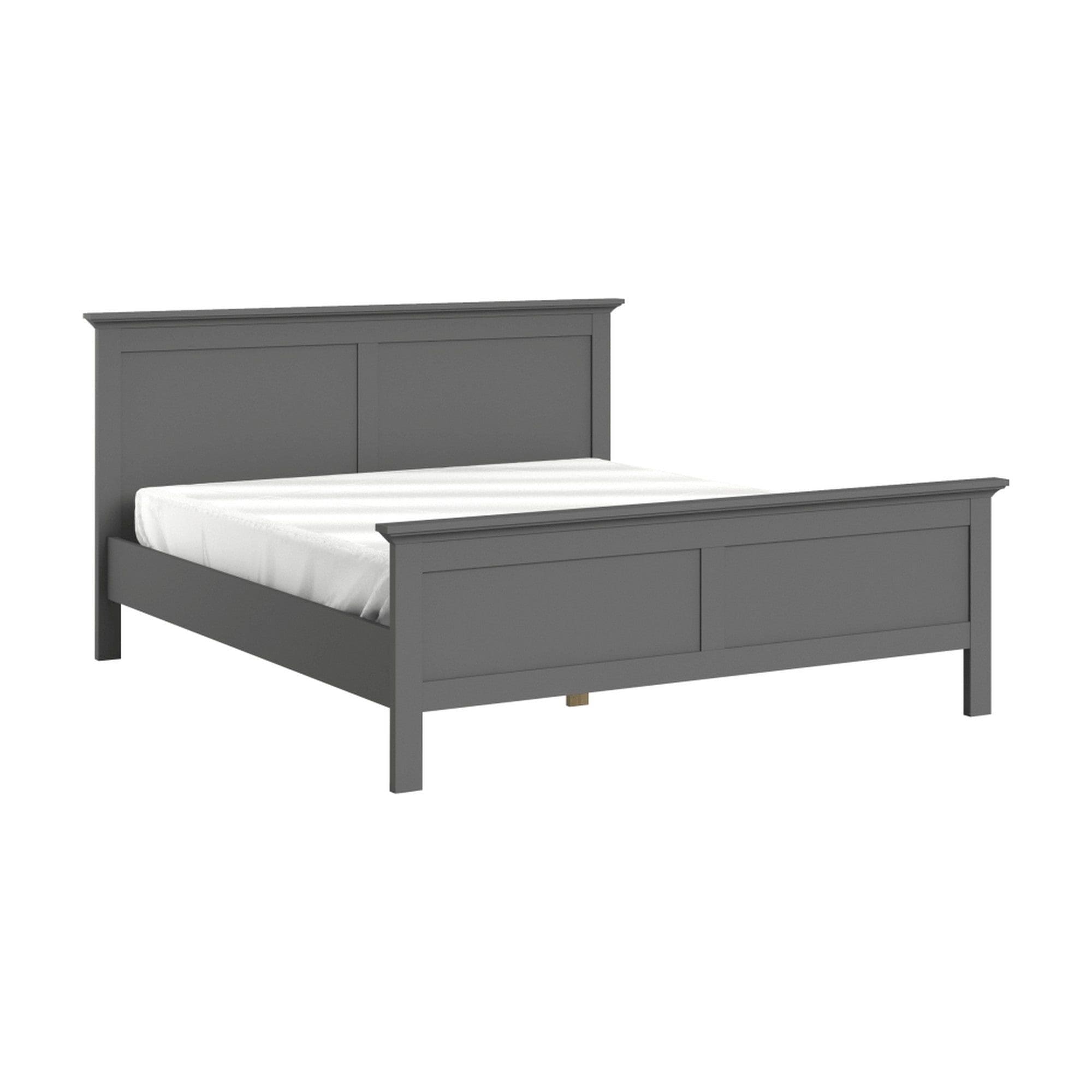Cadru pat PARIS 180x200, gri antracit