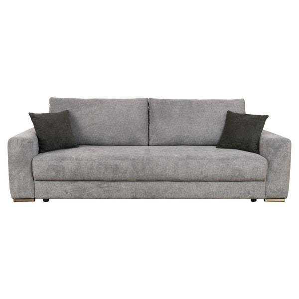 Canapea extensibila Genf, personalizabil materiale gama Platinium, cu lada depozitare, 247x103x90 cm