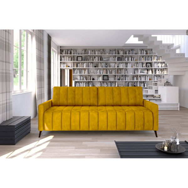 Canapea extensibila MOLLY, personalizabil materiale gama Premium, cu lada depozitare, 226x101x91 cm