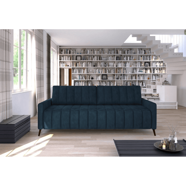 Canapea MOLLY, personalizabil materiale gama Oferta Avantaj, cu lada depozitare, 226x101x91 cm
