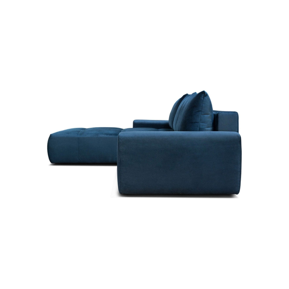 Coltar extensibil Atlantic, personalizabil materiale Gama Platinium, cu lada depozitare, 306x224x92 cm