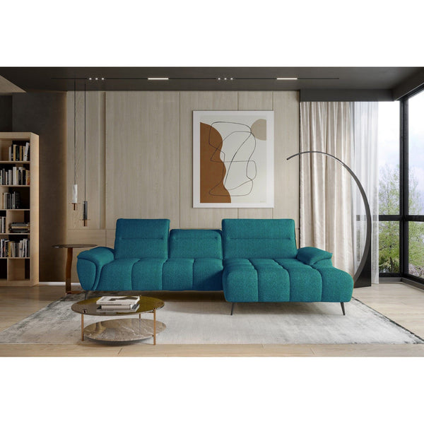 Coltar MONTANA MINI, personalizabil materiale gama Oferta Avantaj, cu reglaj electric si tetiere reglabile, 276x185x97 cm