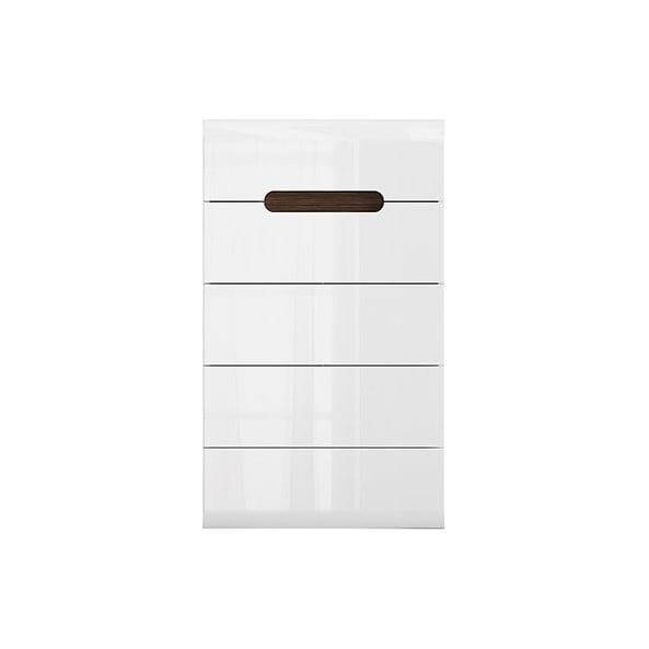 Comoda AZTECA TRIO, alb, PAL, 60x41x104 cm