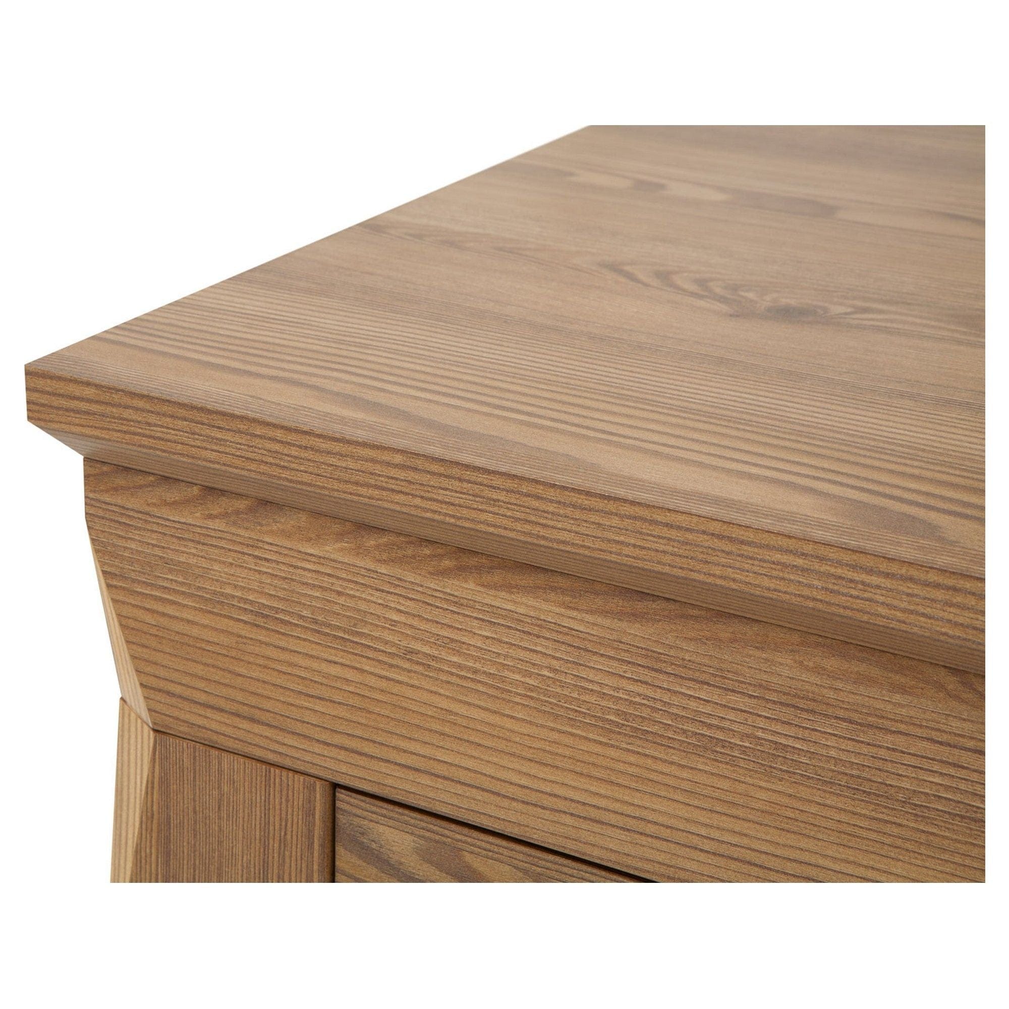 Comoda BERGEN KOM4S, stejar auriu, PAL, 72x47x116 cm