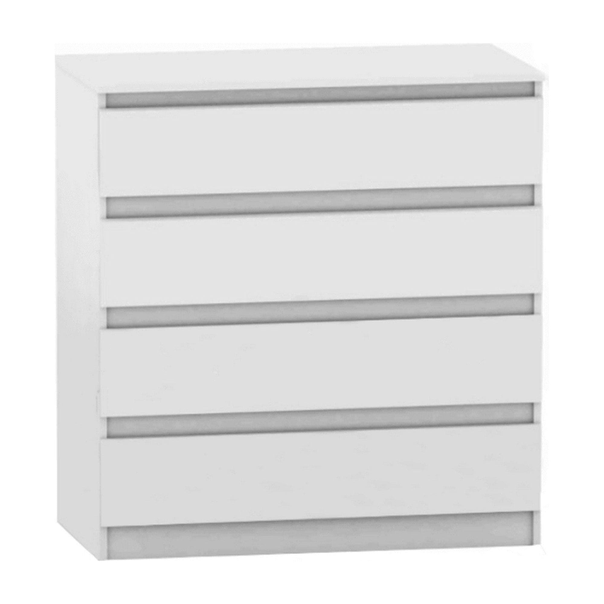 Comoda HANY NEW 004, alb, PAL laminat, 90x49x95 cm